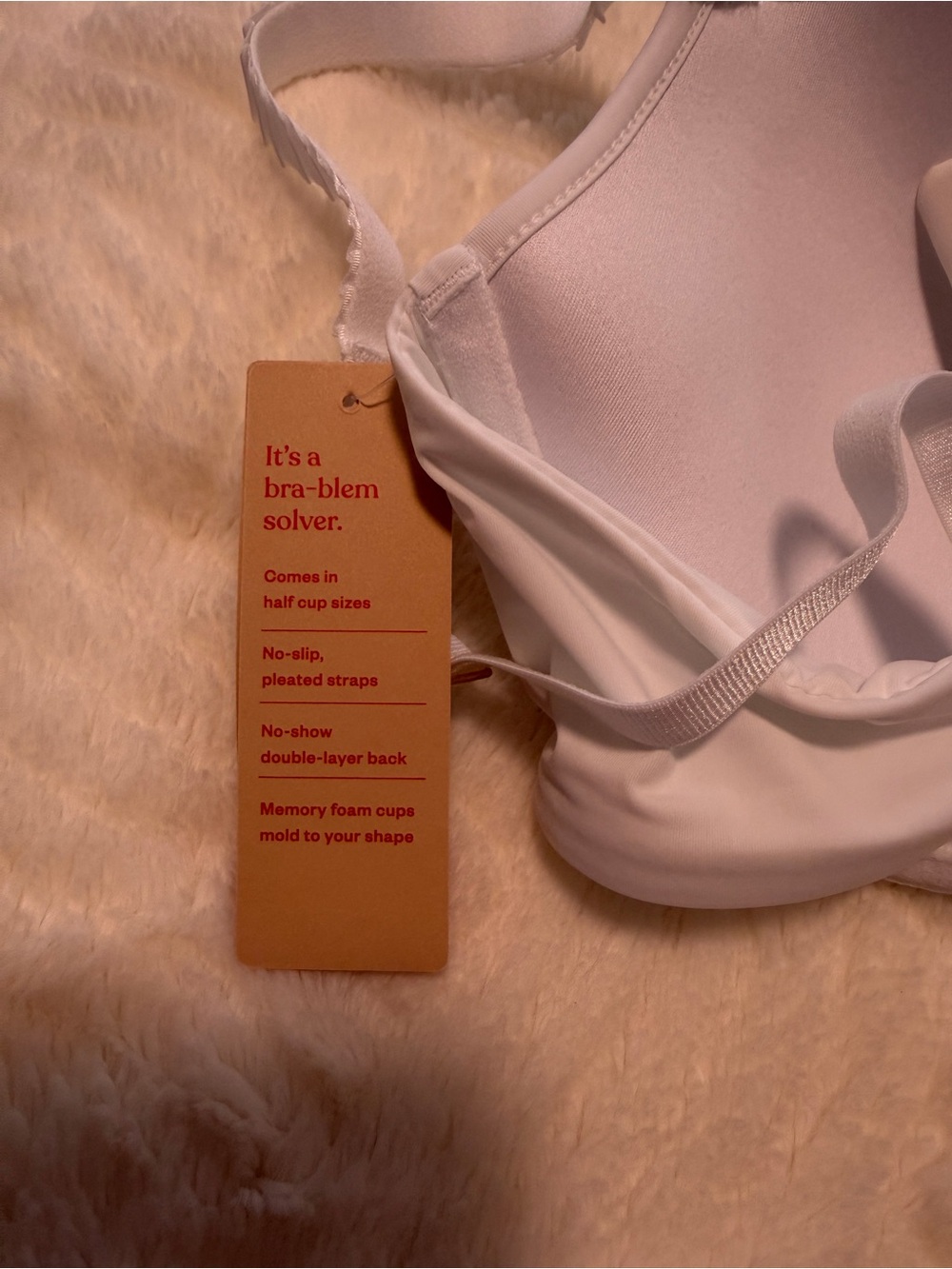ThirdLove White T-Shirt Bra with tags - Picture 7 of 8